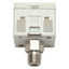 Used SMC ZSE30-T1-26 Digital Pressure Sensor, NPN, 12-24VDC, -101~101kPa, 1/8in NPT