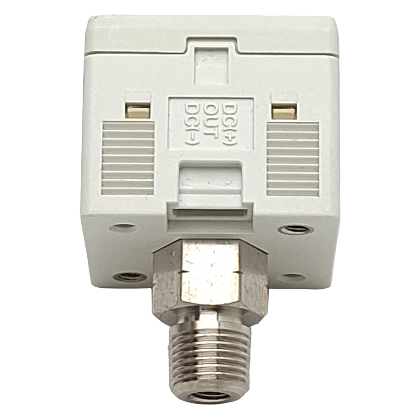 Used SMC ZSE30-T1-26 Digital Pressure Sensor, NPN, 12-24VDC, -101~101kPa, 1/8in NPT