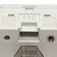 Used SMC ZSE30-T1-26 Digital Pressure Sensor, NPN, 12-24VDC, -101~101kPa, 1/8in NPT