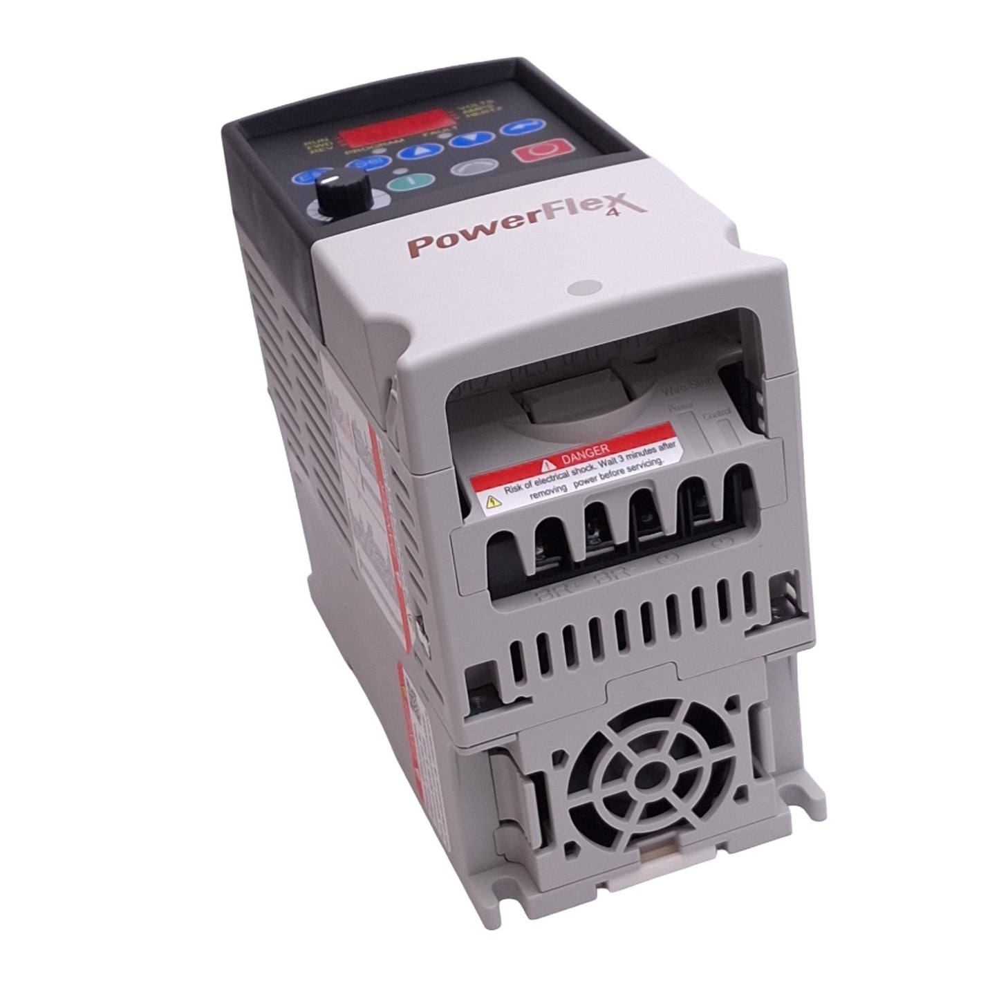 New – Open box Allen Bradley 22A-B2P3N104 PowerFlex AC Drive, 3ph 0-230VAC 0-240Hz, 0.4kW/0.5HP