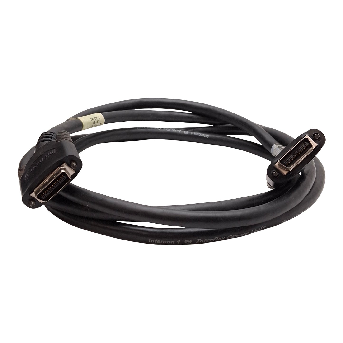 Used Intricon 1 CLCP-2.0-P High Flex Power Over Camera Link Cable, MDR to MDR, 2.0m