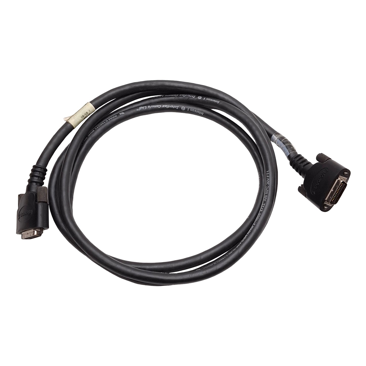 Used Intricon 1 CLCP-2.0-P High Flex Power Over Camera Link Cable, MDR to MDR, 2.0m