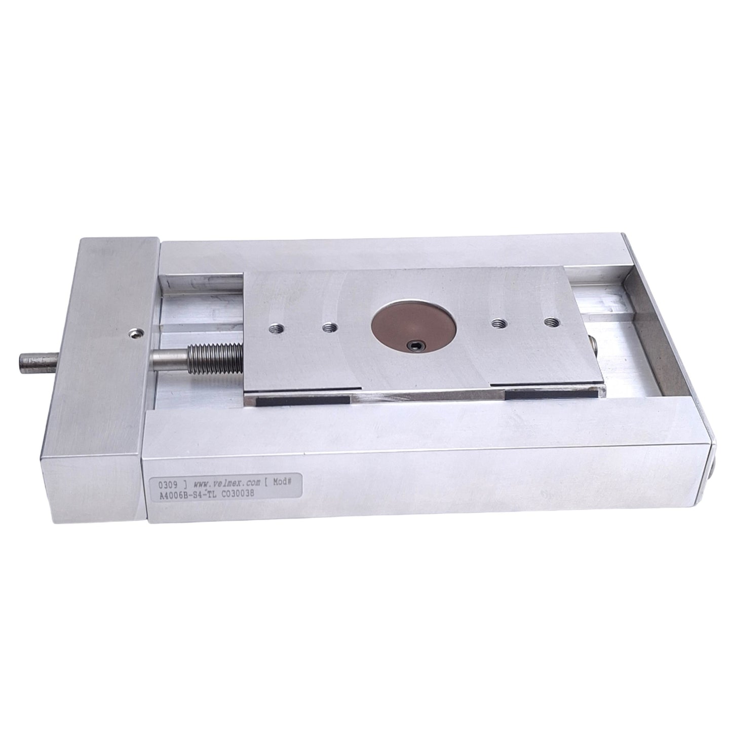 Used Unislide A4006B-S4-TL Velmex Linear Actuator 2" Stroke, 0.05" Lead, 100lbs Max