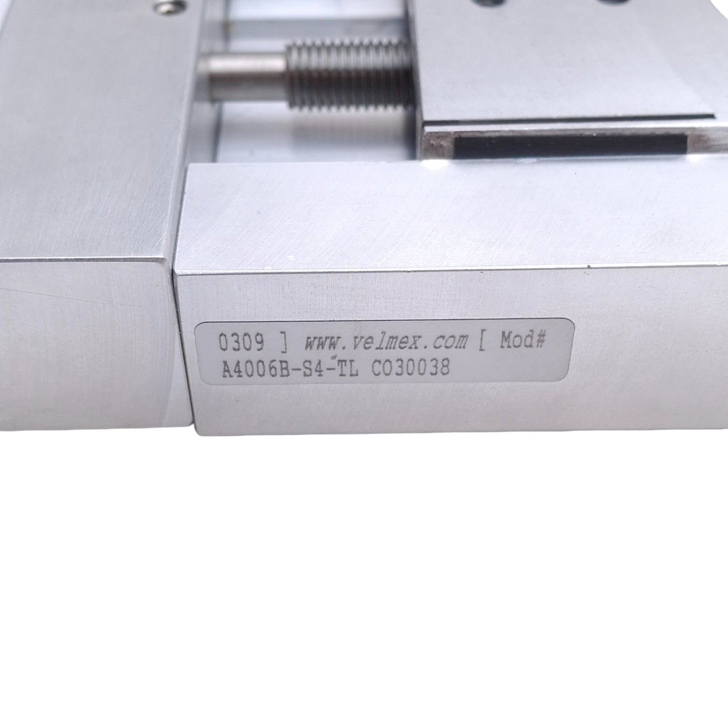 Used Unislide A4006B-S4-TL Velmex Linear Actuator 2" Stroke, 0.05" Lead, 100lbs Max