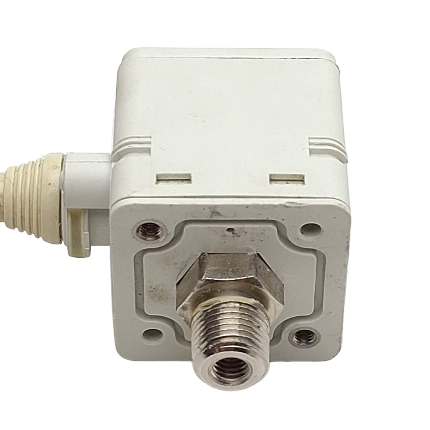 Used SMC ISE40-01-22L Digital Pressure Sensor, NPN, 12-24VDC, -0.1~1MPa, R1/8, 3-Wire