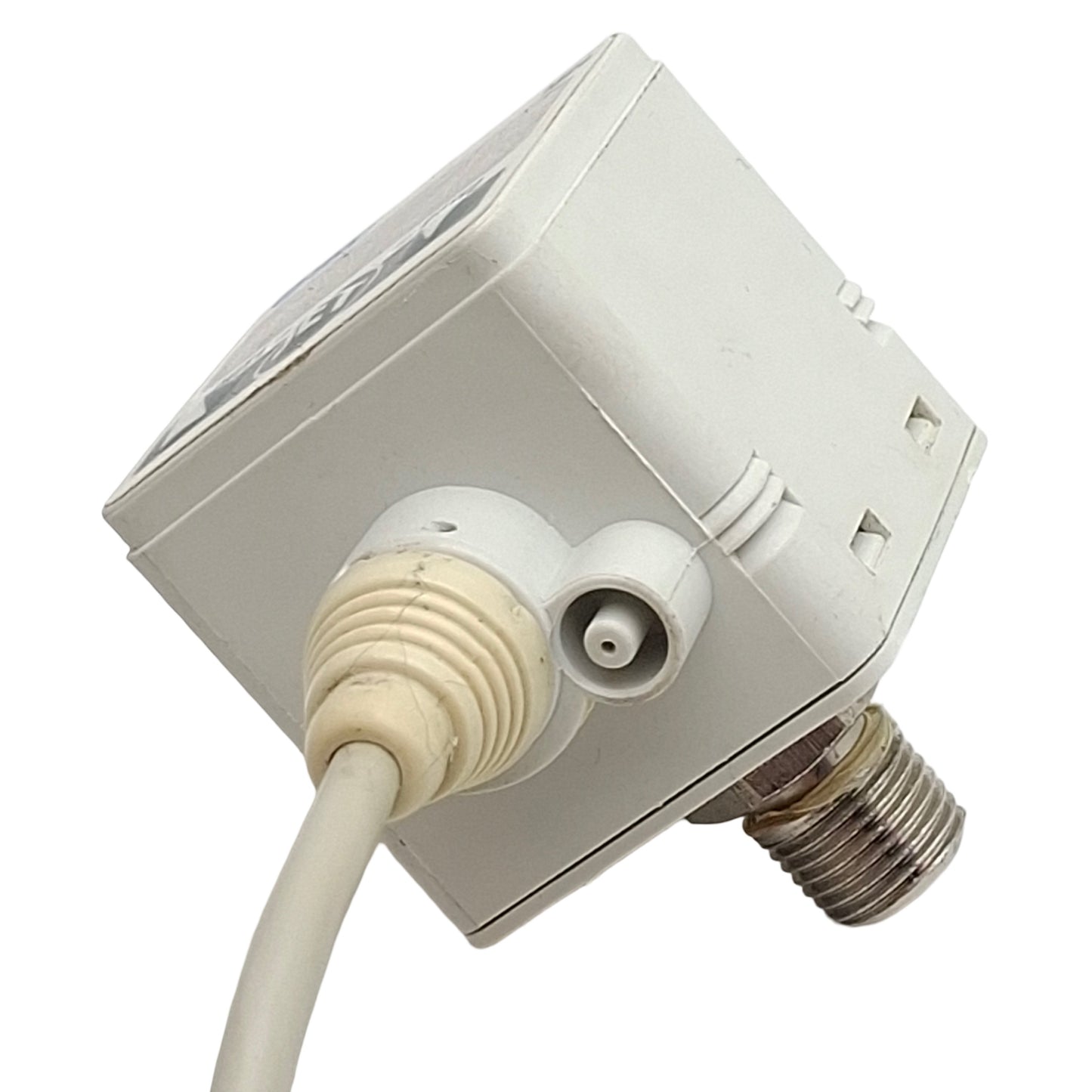Used SMC ISE40-01-22L Digital Pressure Sensor, NPN, 12-24VDC, -0.1~1MPa, R1/8, 3-Wire