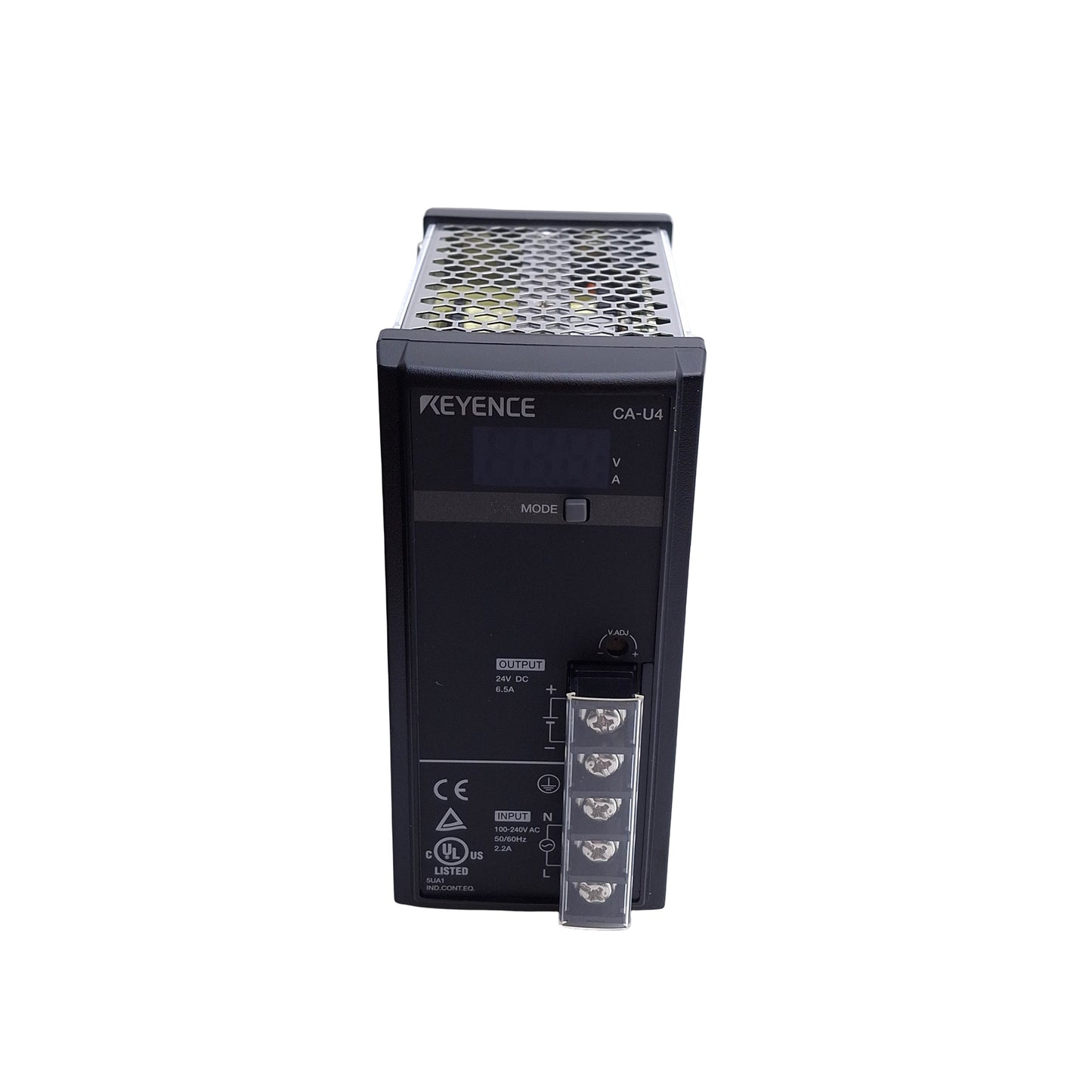 New Keyence CA-U4 Vision System Power Supply Unit 100-240VAC In, 24VDC 6.5A Out