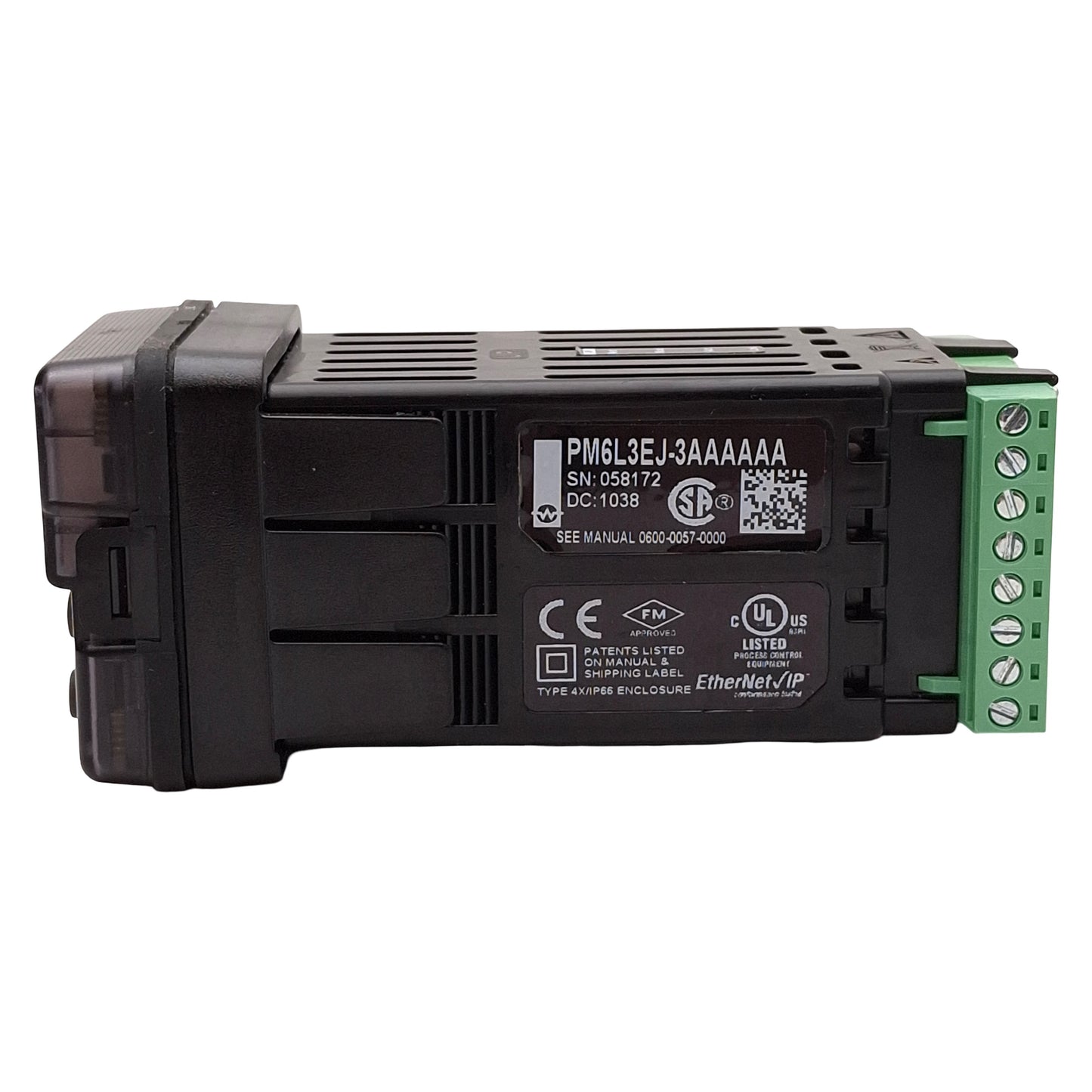 Used Watlow PM6L3EJ-3AAAAAA EZ-ZONE Limit Controller, Universal Input, 1/16 DIN
