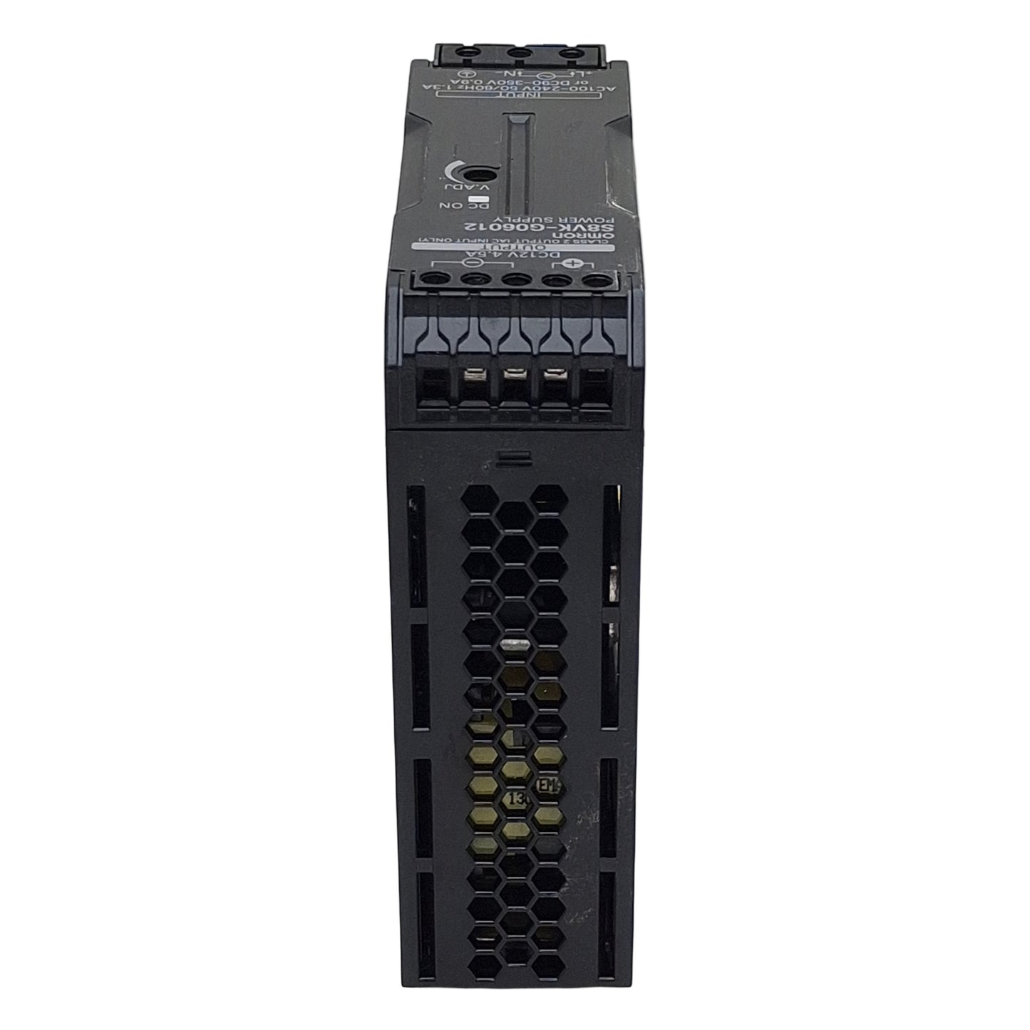 Used Omron S8VK-G06012 Power Supply, 100-240VAC/90-350VDC In, 4.5A 12VDC Out