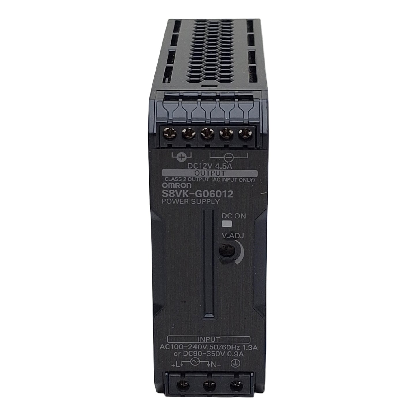 New Omron S8VK-G06012 Power Supply, 100-240VAC/90-350VDC In, 4.5A 12VDC Out