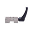 Used Zimmer Group HK2001A Manual Clamp Element For Linear Rails, 20mm Rail Width