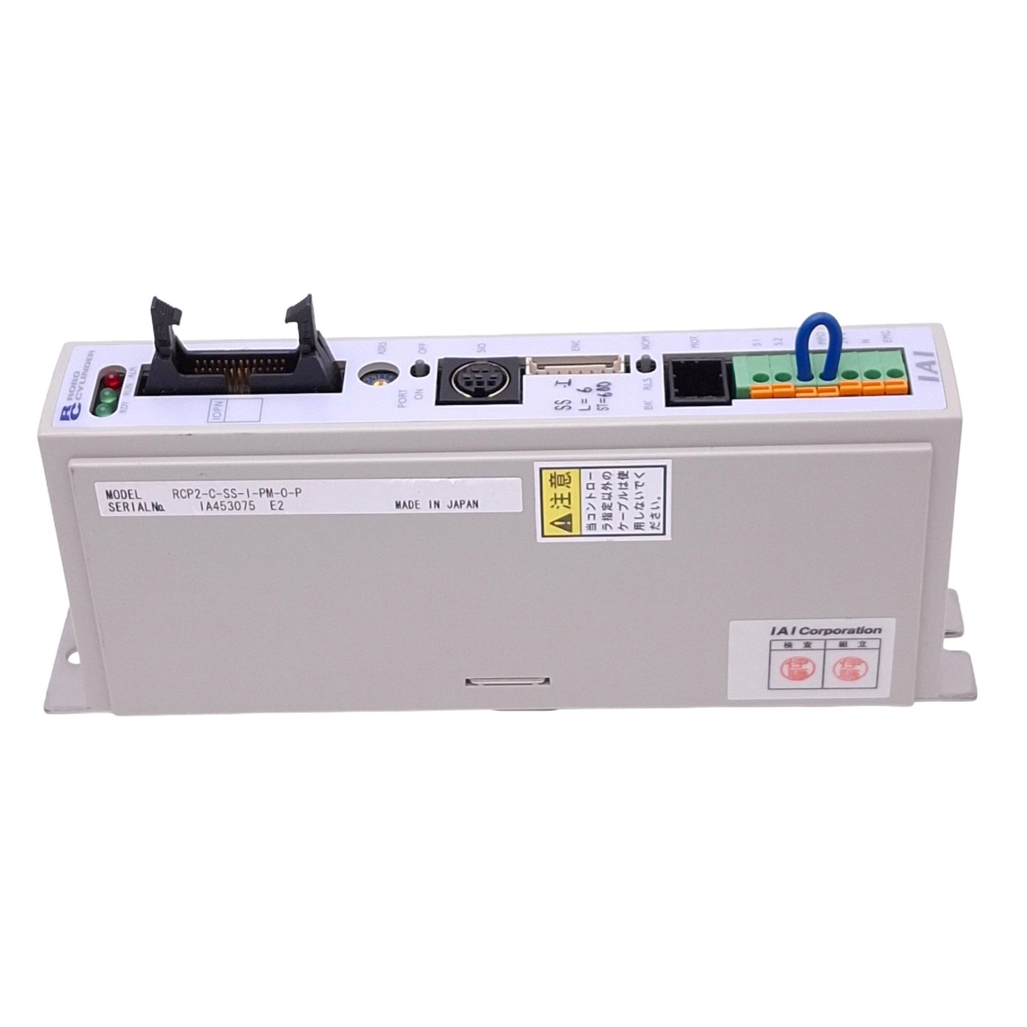 Used IAI RCP2-C-SS-I-PM-O-P ROBO Cylinder Linear Actuator Controller, PNP, 24VDC