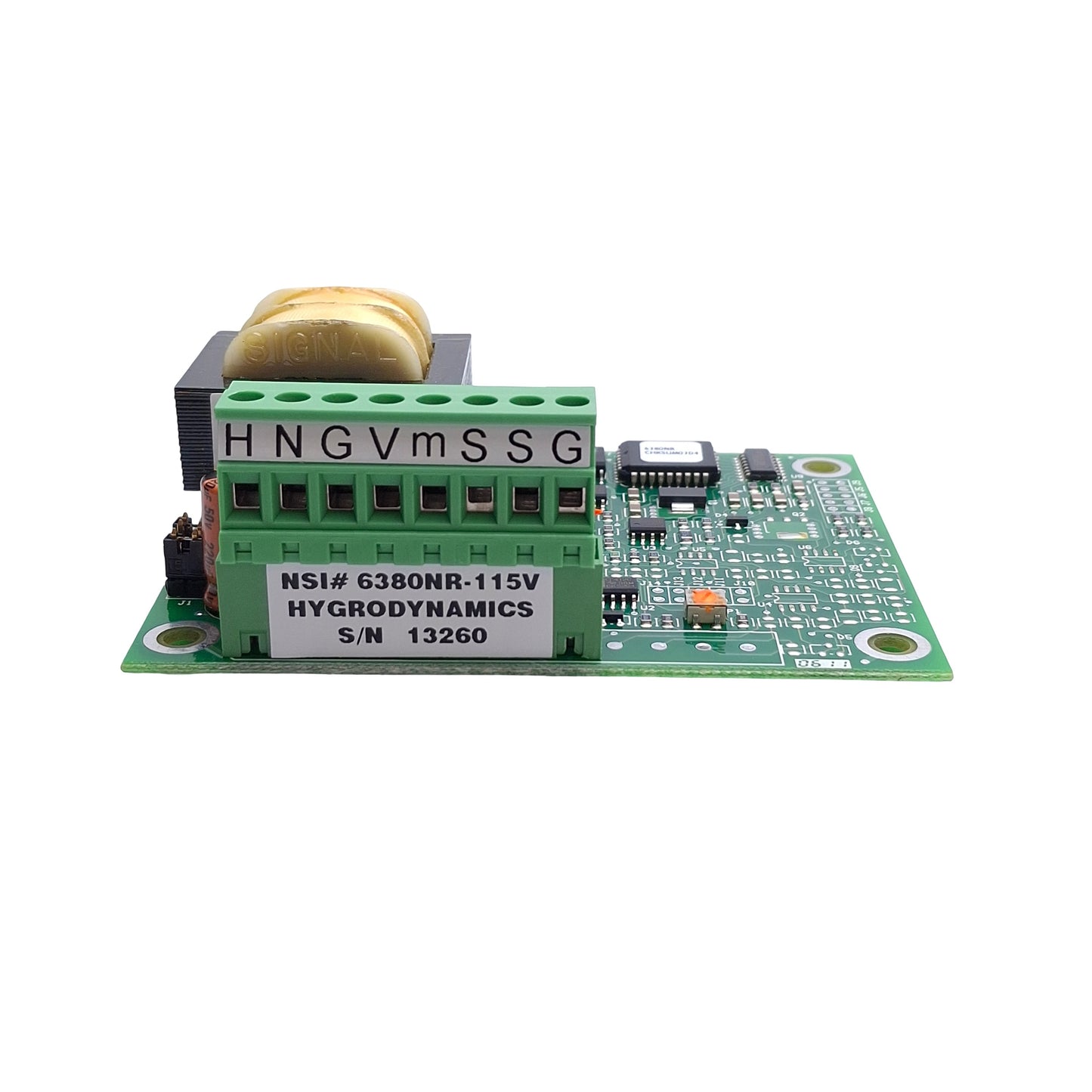 Used Hygrodynamics 6380NR-115 Dew Point Transmitter For -40°F to +15°F Dryers, 115VAC