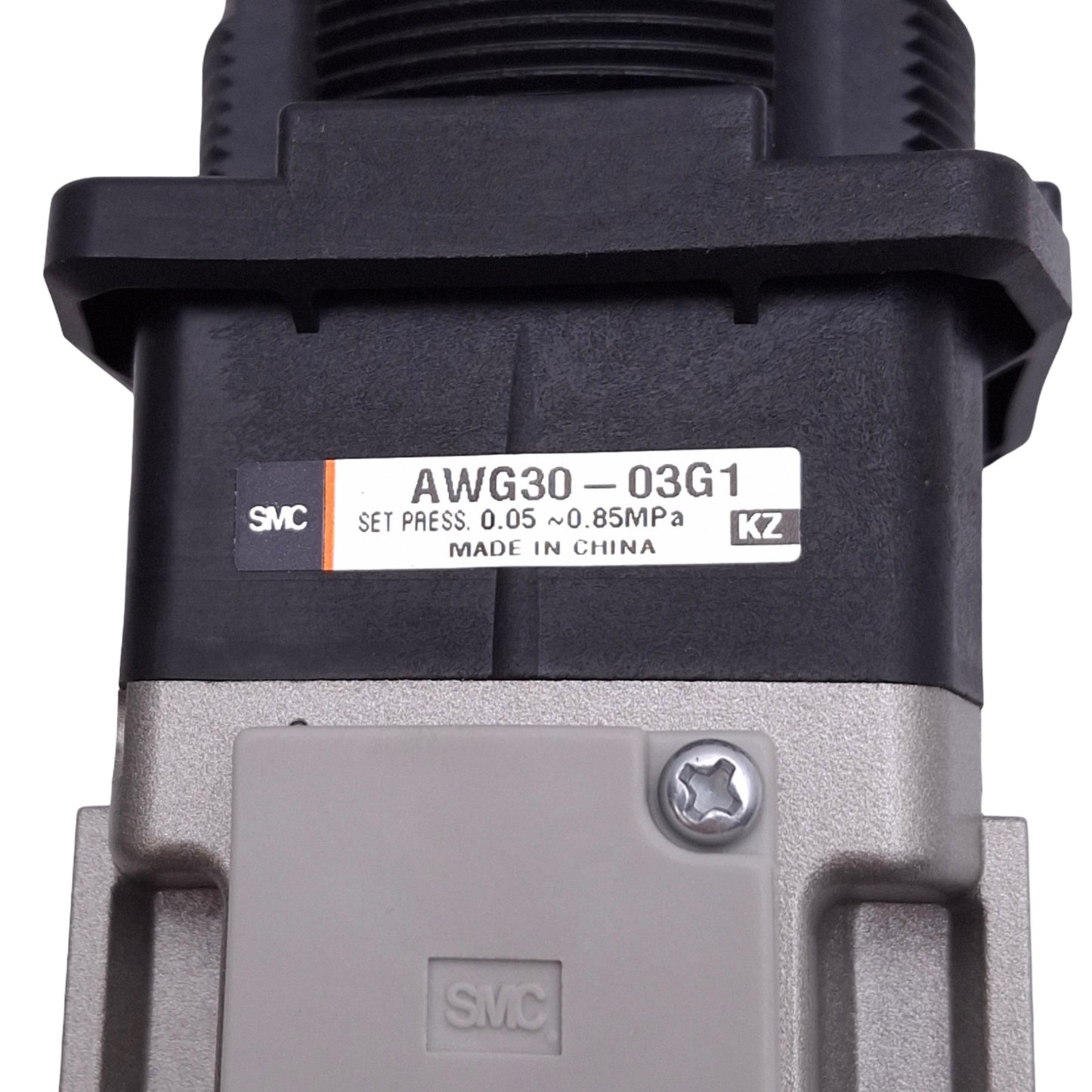 New – Open box SMC AWG30-03G1 Filter Regulator, 0.05-0.85MPa Set, 1.0MPa Max, Rc 3/8in, 5µm