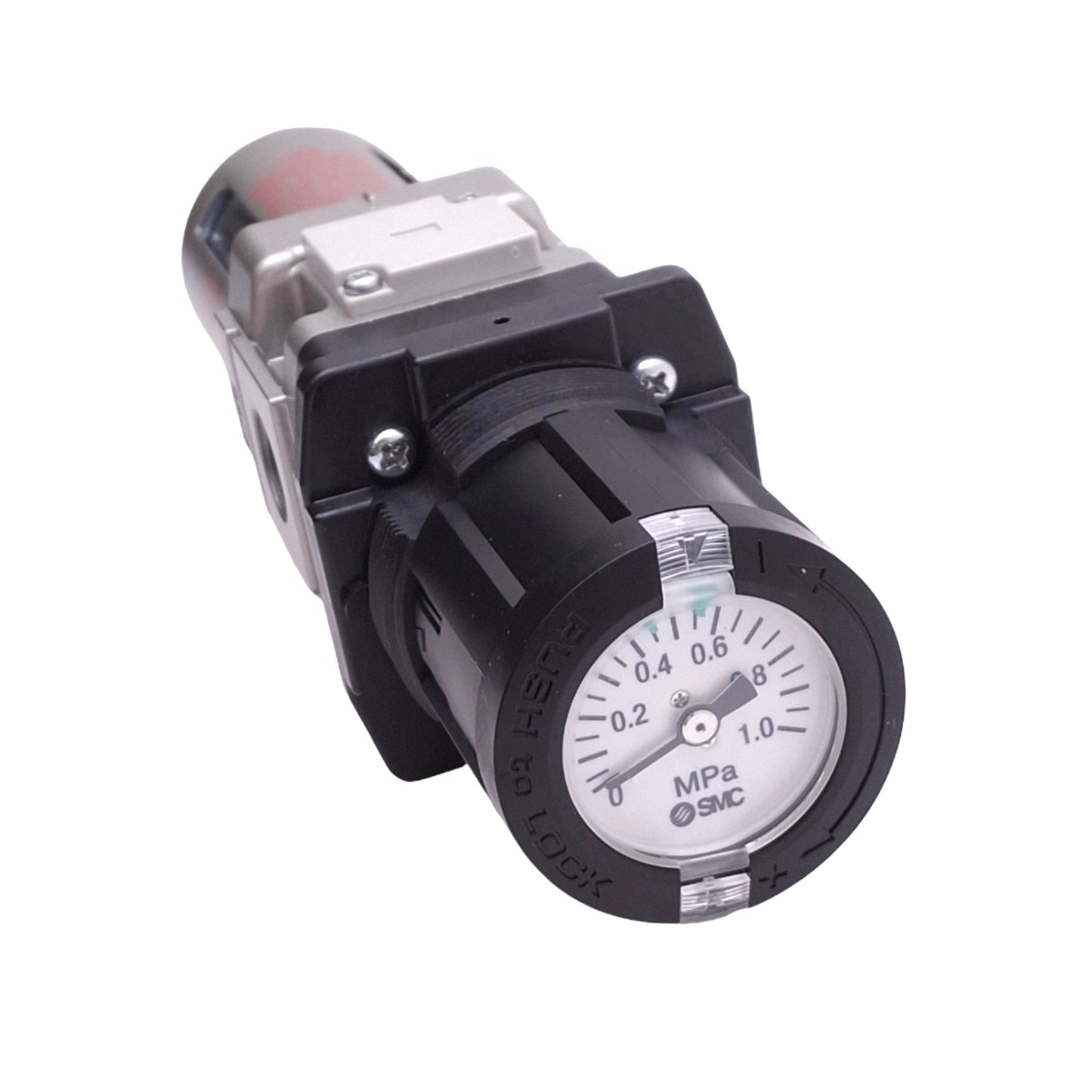 New – Open box SMC AWG30-03G1 Filter Regulator, 0.05-0.85MPa Set, 1.0MPa Max, Rc 3/8in, 5µm