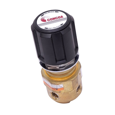Used Concoa 4053000-01-000 Pressure Regulator, 0-100psi Set, 3000psi Max, 1/4 NPT