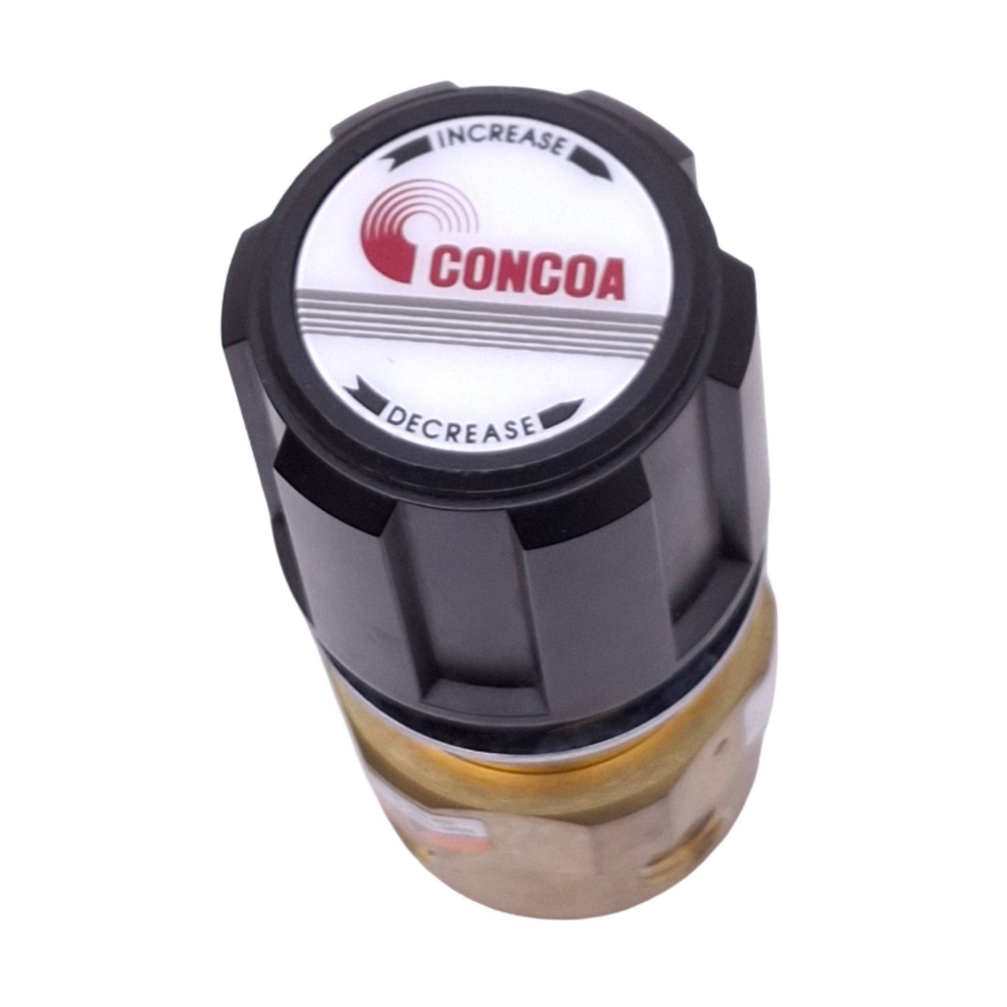 Used Concoa 4053000-01-000 Pressure Regulator, 0-100psi Set, 3000psi Max, 1/4 NPT