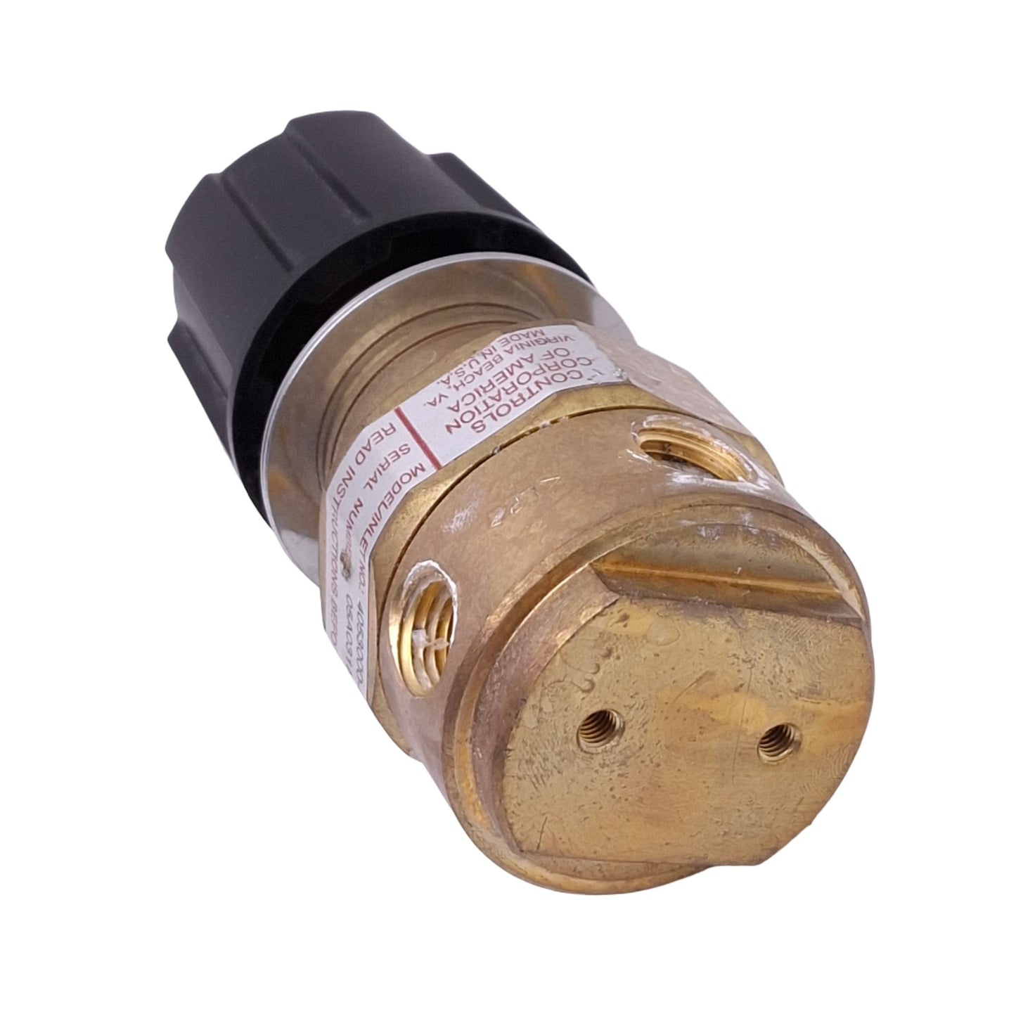 Used Concoa 4053000-01-000 Pressure Regulator, 0-100psi Set, 3000psi Max, 1/4 NPT