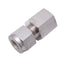 Used Swagelok SS-600-7-4 Stainless Steel Tube Fitting, 3/8in OD, 1/4in NPT Female