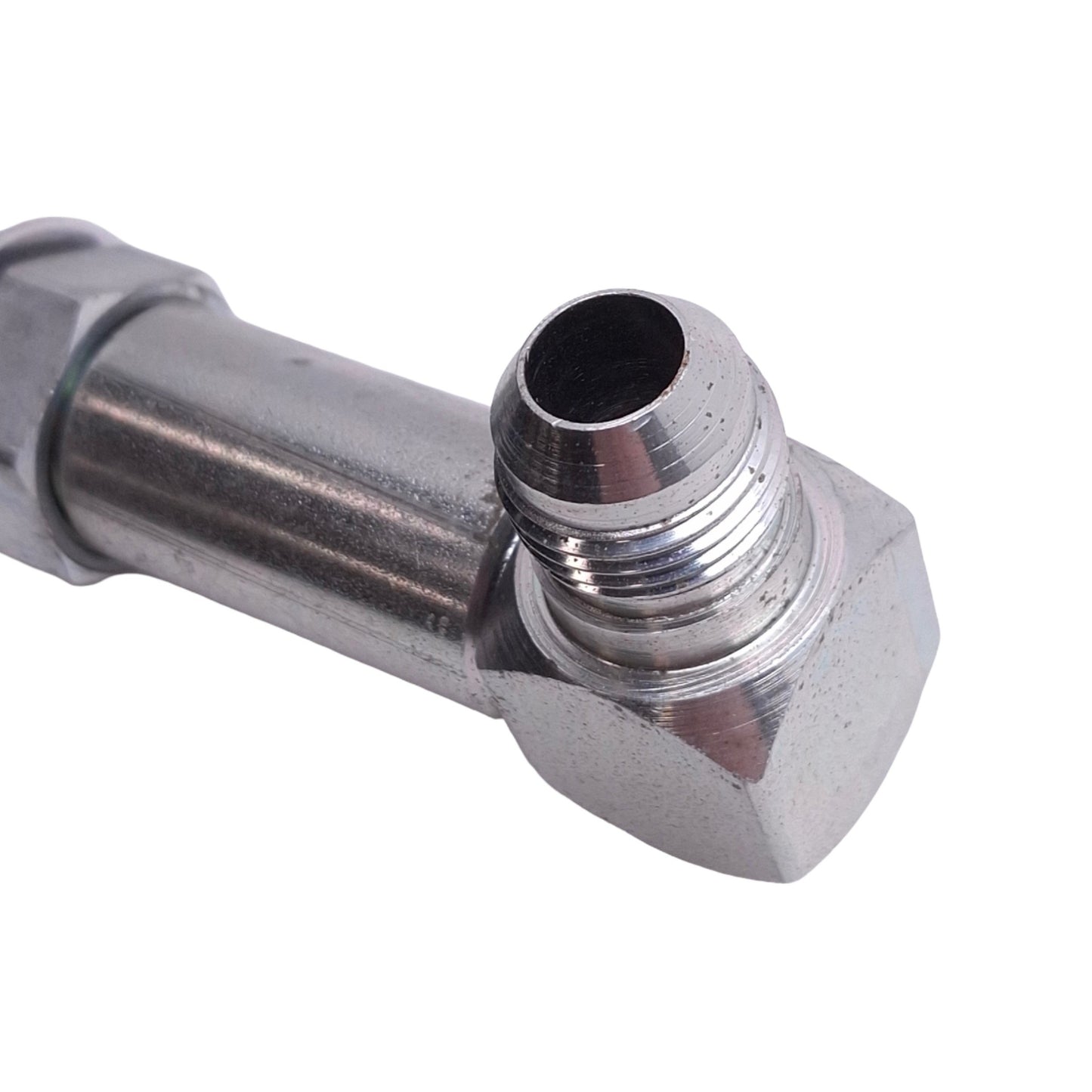 New Brennan 6801-LL-08-10 Hydraulic Male Elbow, 1/2in JIC to 7/8in ORB, 5000psi