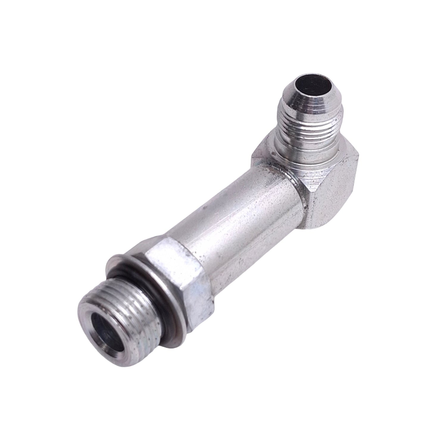 New Brennan 6801-LL-08-10 Hydraulic Male Elbow, 1/2in JIC to 7/8in ORB, 5000psi