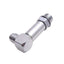 New Brennan 6801-LL-08-10 Hydraulic Male Elbow, 1/2in JIC to 7/8in ORB, 5000psi