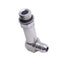 New Brennan 6801-LL-08-10 Hydraulic Male Elbow, 1/2in JIC to 7/8in ORB, 5000psi