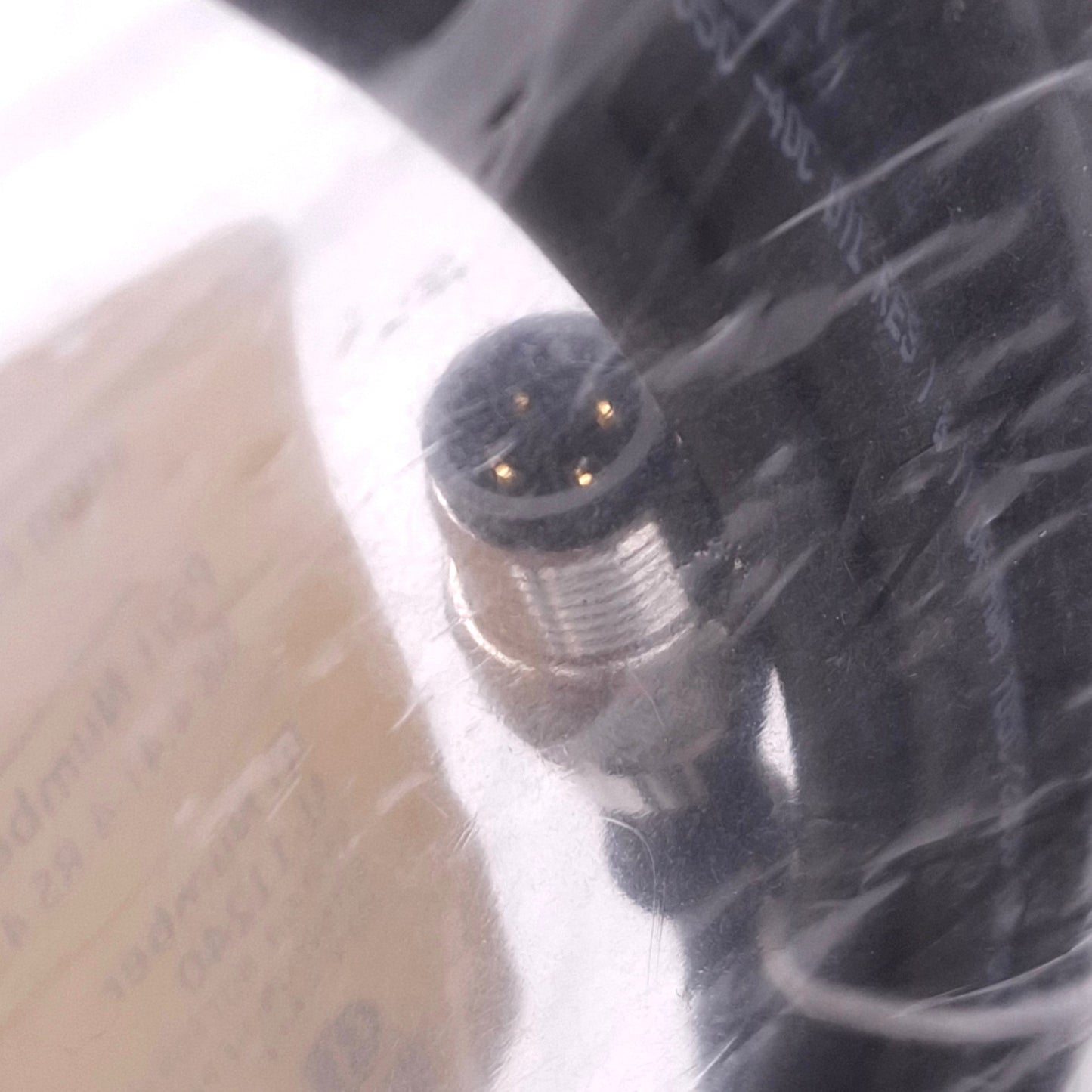 New Turck RK 4.4T-4-RS 4.4T/S760/S771 Eurofast Cordset, M12 4-Pin Male/Female, 4m