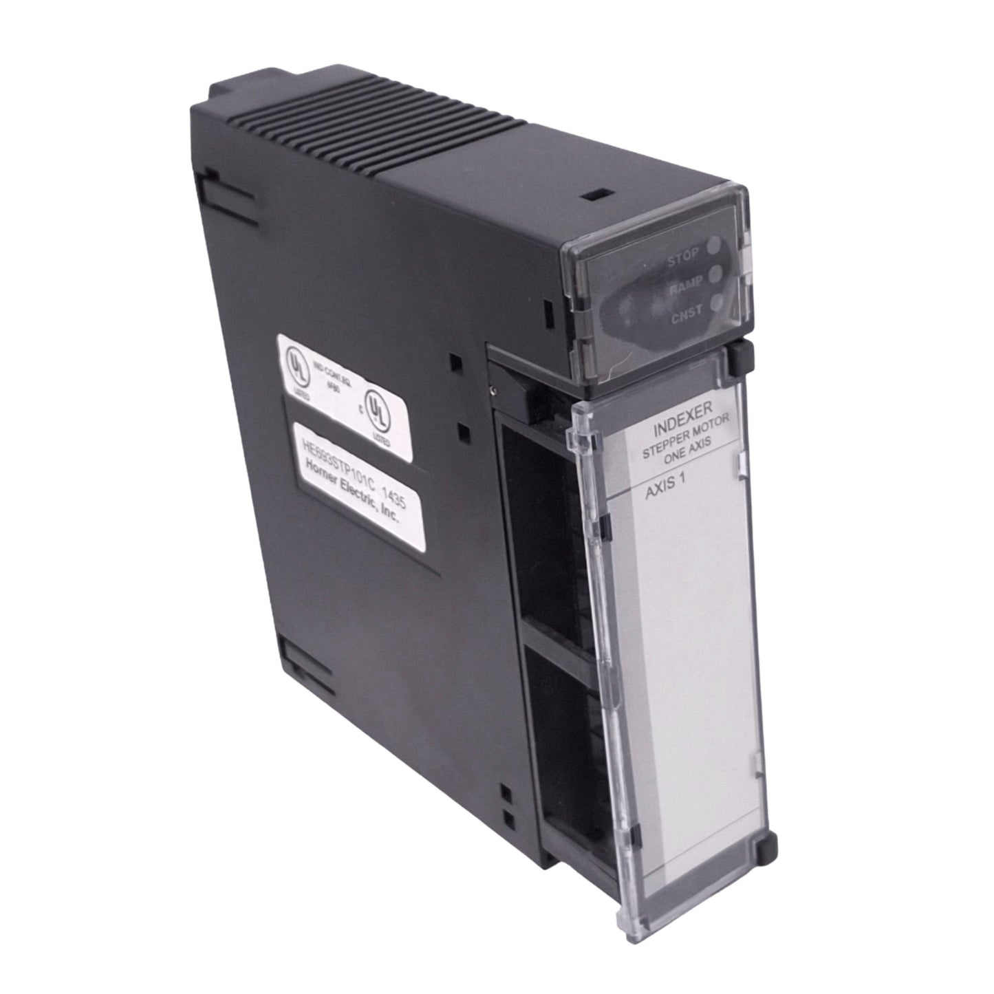 Used Horner HE693STP101C Stepper Motor Indexer for 90-30 PLC, 1-Axis, 24VDC, DC-1MHz
