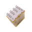Used Lot of 4 IDEC RH4B-UDC24V Relays, 4PDT 14-Pin Blade, 10A Max, 24VDC Coil
