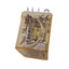 Used Lot of 4 IDEC RH4B-UDC24V Relays, 4PDT 14-Pin Blade, 10A Max, 24VDC Coil