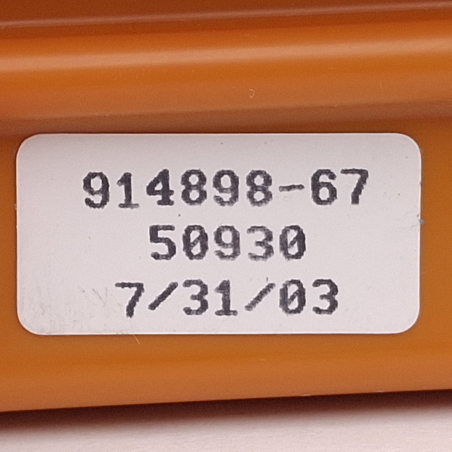 Used Weidmuller 914898/67 Breakout Board, 50-Pin IDC to Screw Terminals, DIN Rail