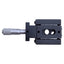 Used Del-Tron 301M-X Ball Bearing Micrometer Slide Positioning Stage 0.5" Travel