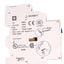 New – Open box Lot of 4 Schneider Electric GVAM11 Aux Contact Blocks, 1C/O, 6A 240VAC Max