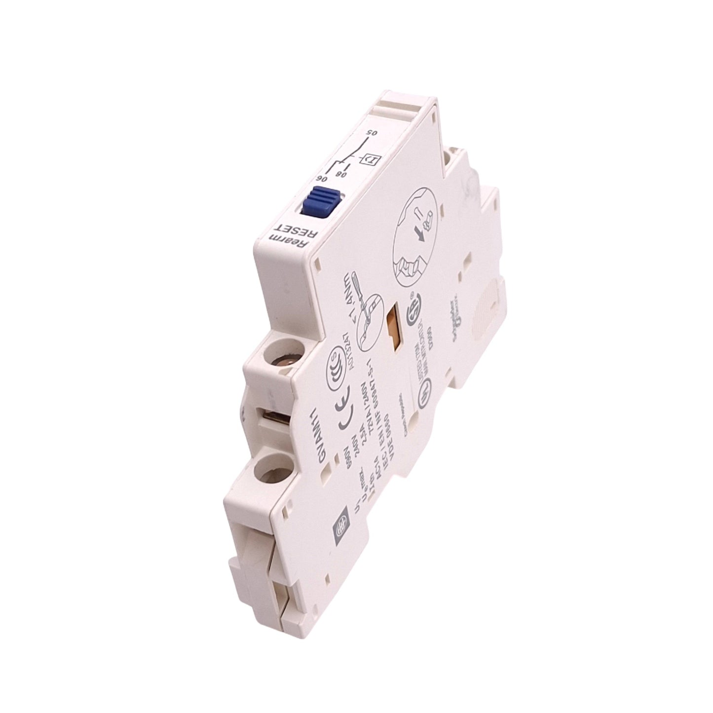 New – Open box Lot of 4 Schneider Electric GVAM11 Aux Contact Blocks, 1C/O, 6A 240VAC Max