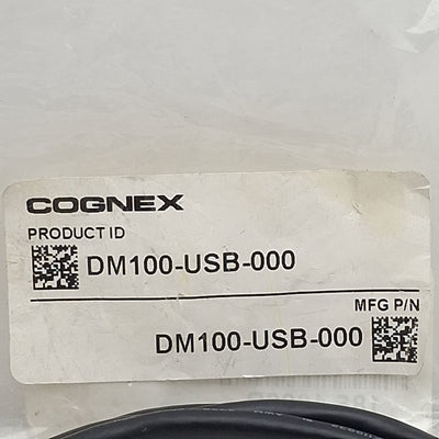 New Cognex 185-1006R DM100-USB-000 Ethernet Cable, USB to 15-Pin D-SUB Female, 1.5m