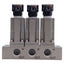 Used SMC ARM1000-3A1-01G Regulator Manifold 0.05-0.7MPa Range, 1.2MPa Proof, 1/8Rc