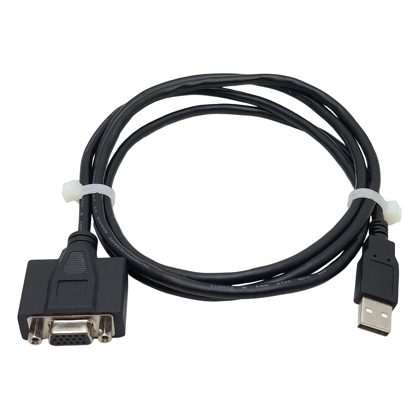 Used Cognex 185-1006R DM100-USB-000 Ethernet Cable, USB to 15-Pin D-SUB Female, 1.5m