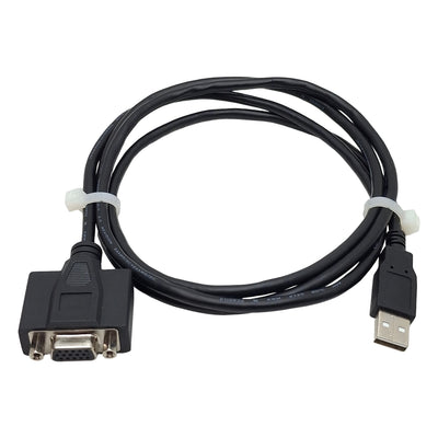 Used Cognex 185-1006R DM100-USB-000 Ethernet Cable, USB to 15-Pin D-SUB Female, 1.5m