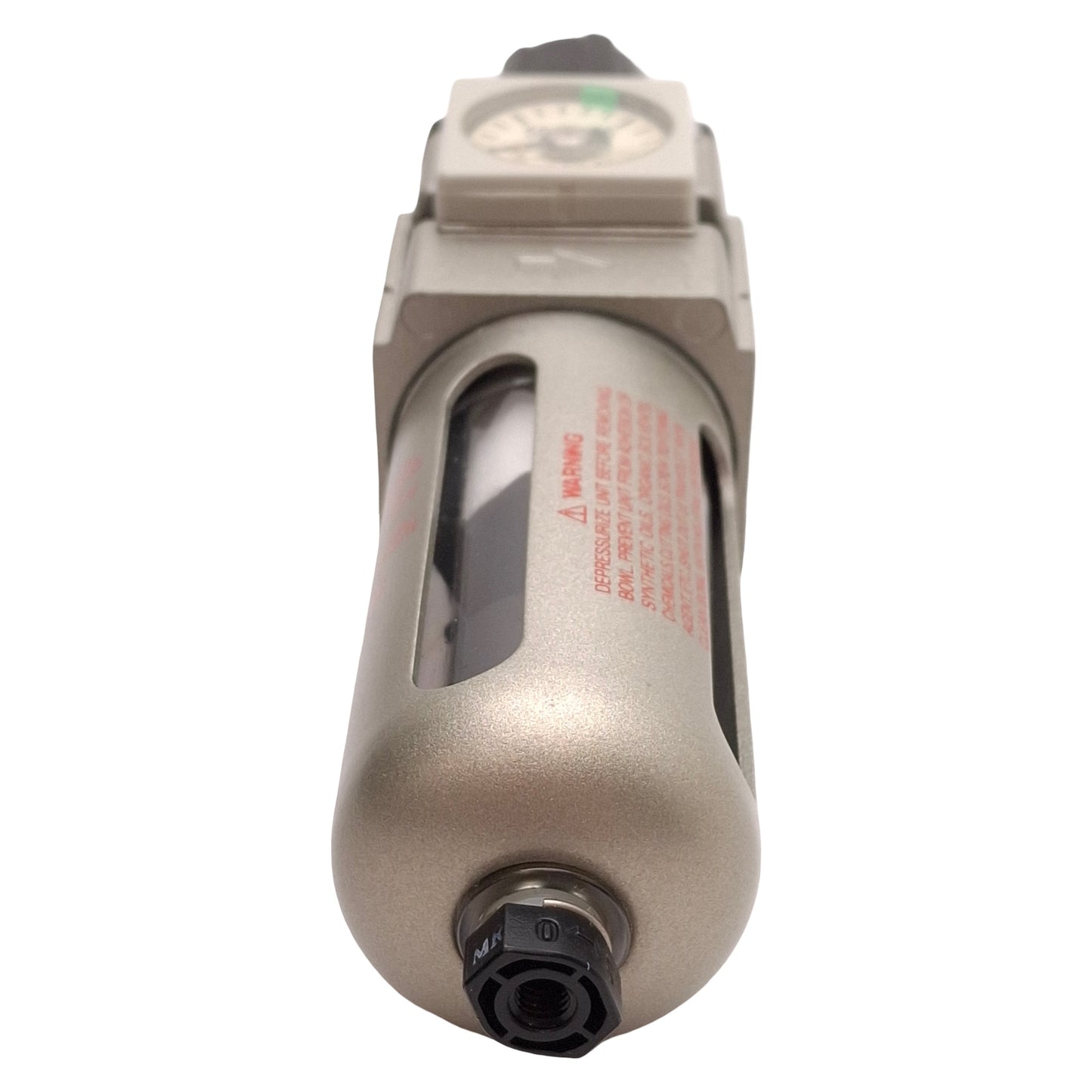 Used SMC AW20-N02CEH-CZ Pneumatic Filter Regulator, 5µm, 7-125psi Set, 1/4in NPT