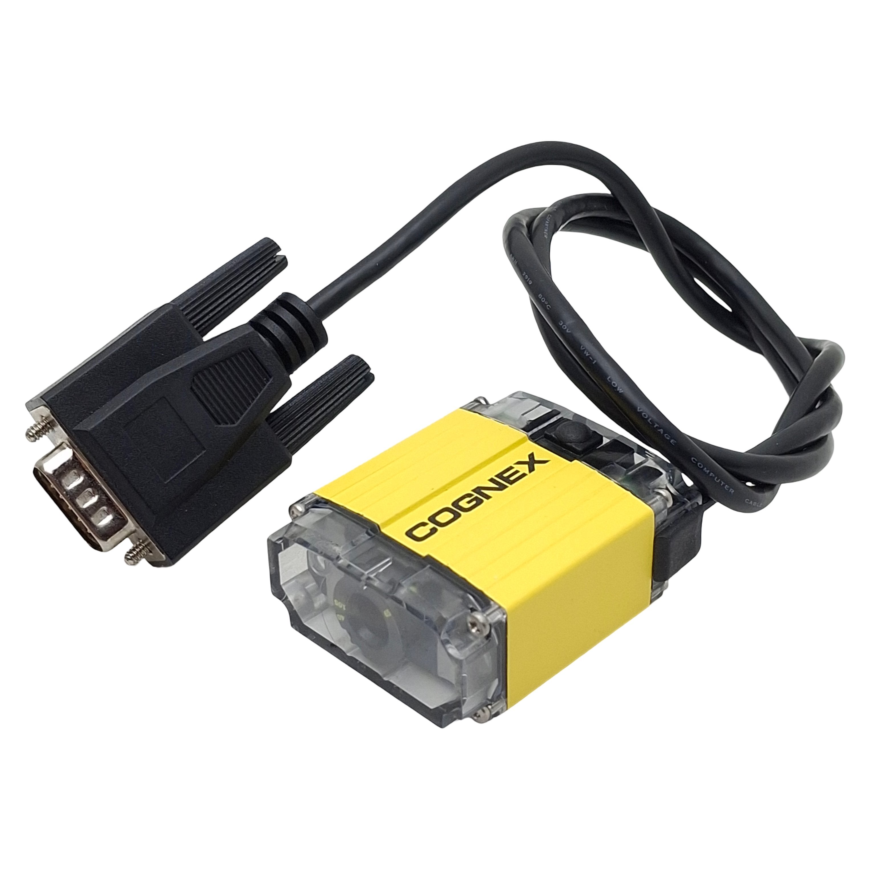 Cognex DM100S DataMan 100 Barcode Scanner Reader, 5-24VDC, RS-232, 15 ...