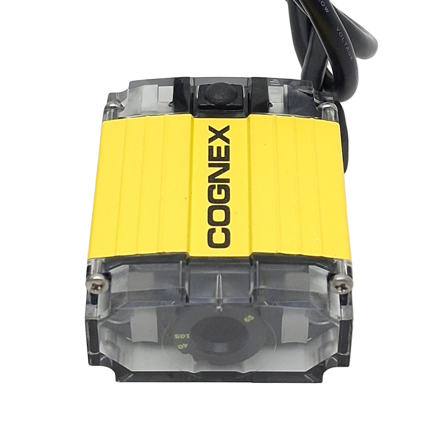 Used Cognex DM100S DataMan 100 Barcode Scanner Reader, 5-24VDC, RS-232, 15-Pin D-Sub