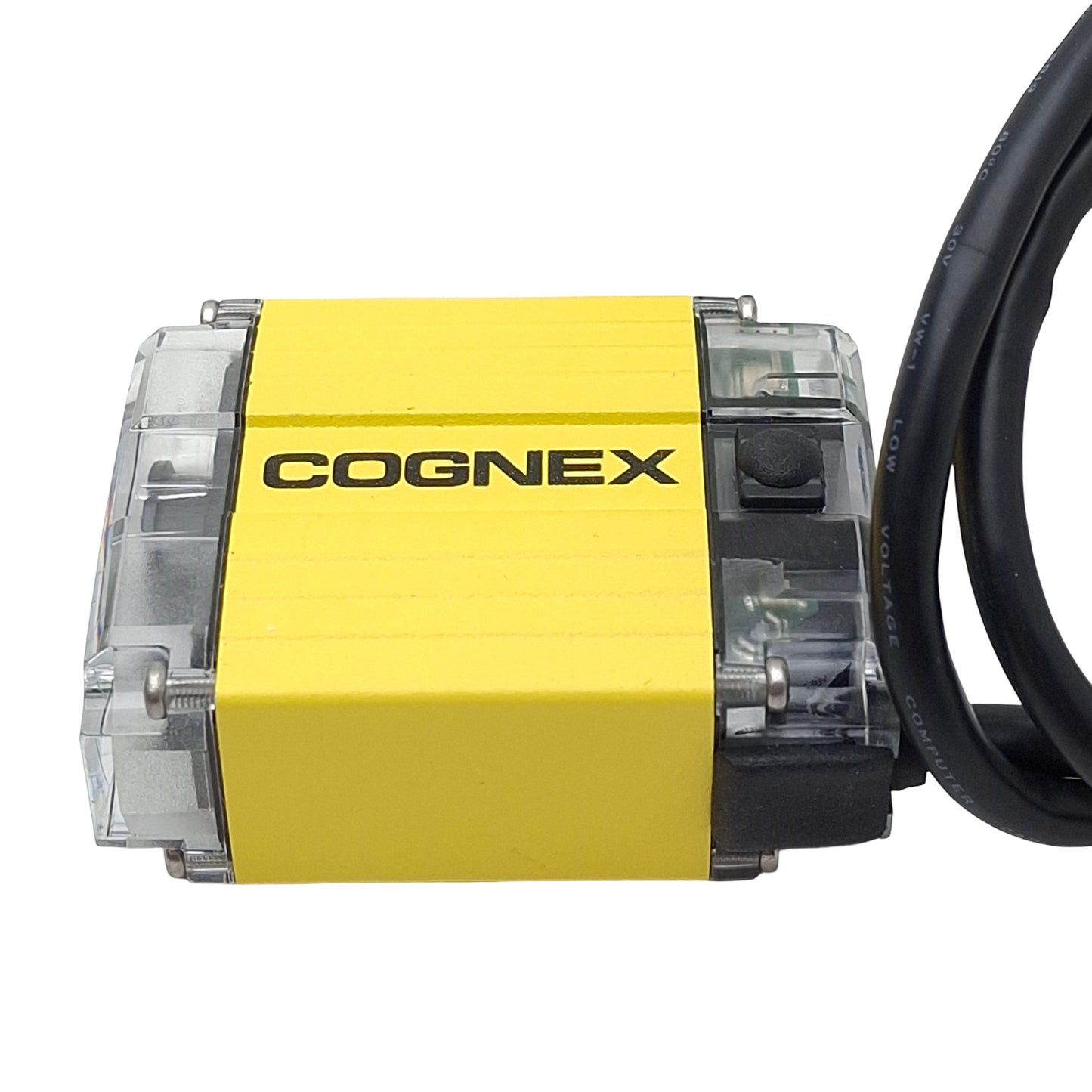 Used Cognex DM100S DataMan 100 Barcode Scanner Reader, 5-24VDC, RS-232, 15-Pin D-Sub