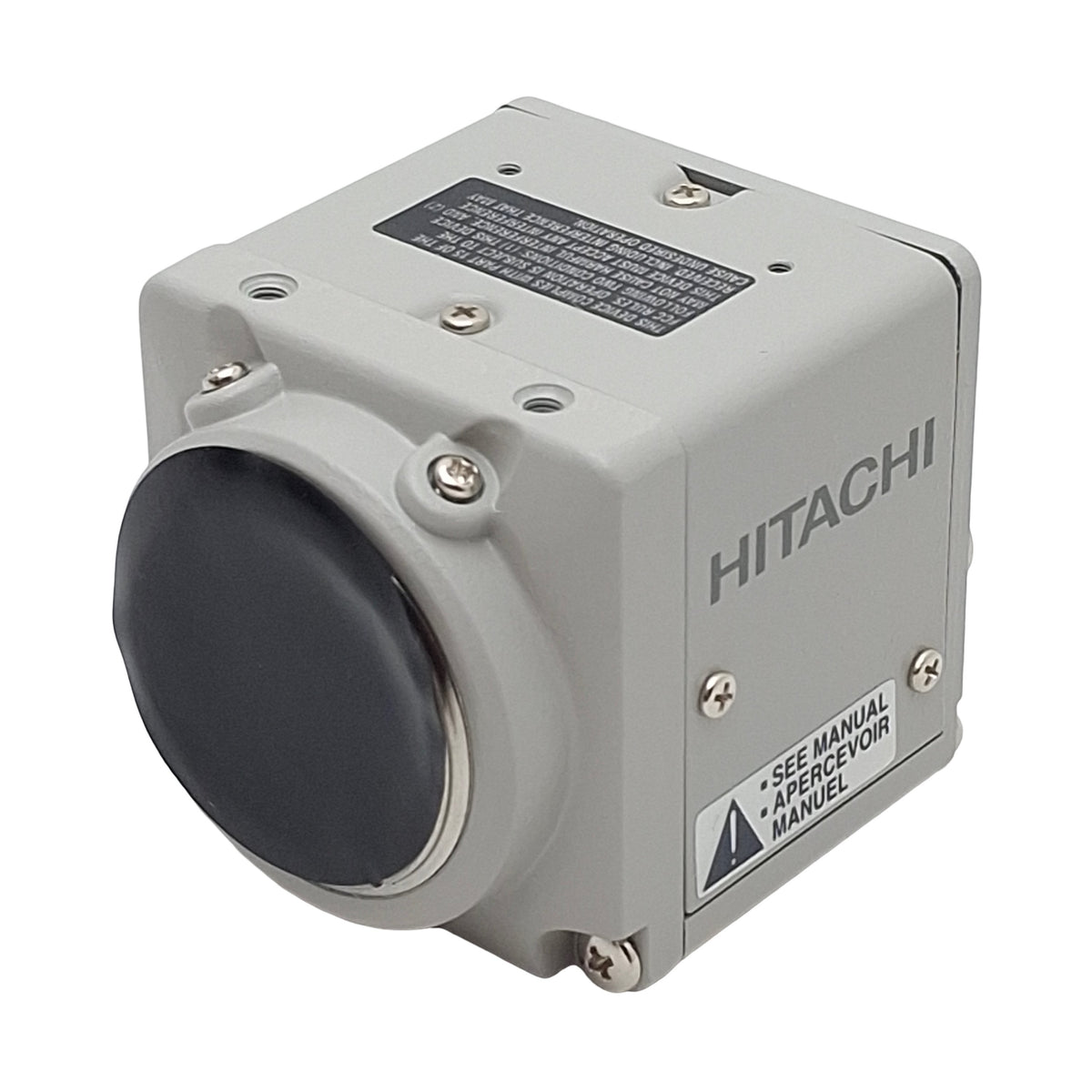 New Hitachi KP-D20BU CCD Color Camera, 1/2in, 12VDC, 768x494, S-Video Out, C-Mount