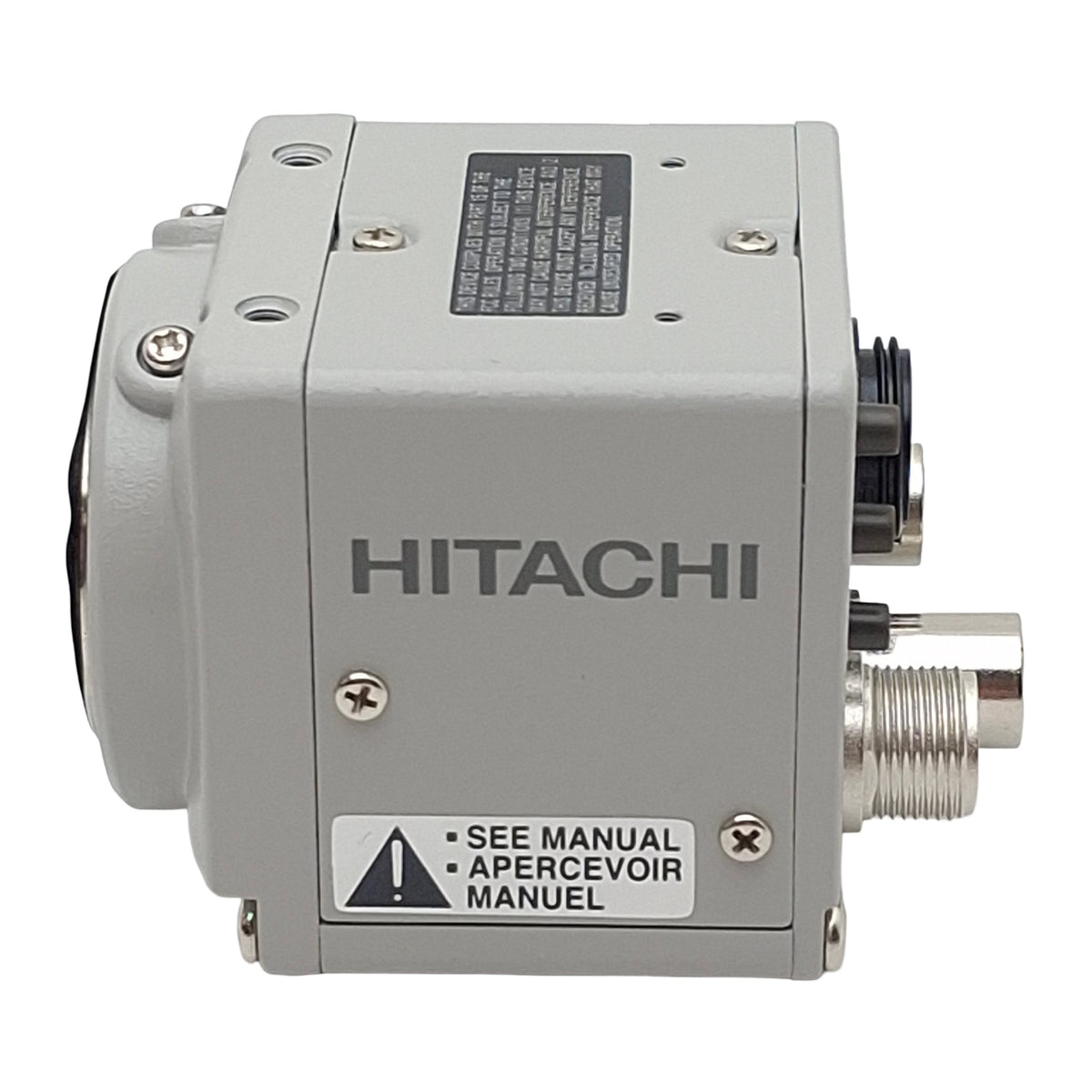 New Hitachi KP-D20BU CCD Color Camera, 1/2in, 12VDC, 768x494, S-Video Out, C-Mount