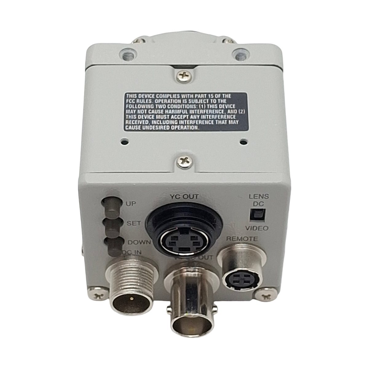 New Hitachi KP-D20BU CCD Color Camera, 1/2in, 12VDC, 768x494, S-Video Out, C-Mount