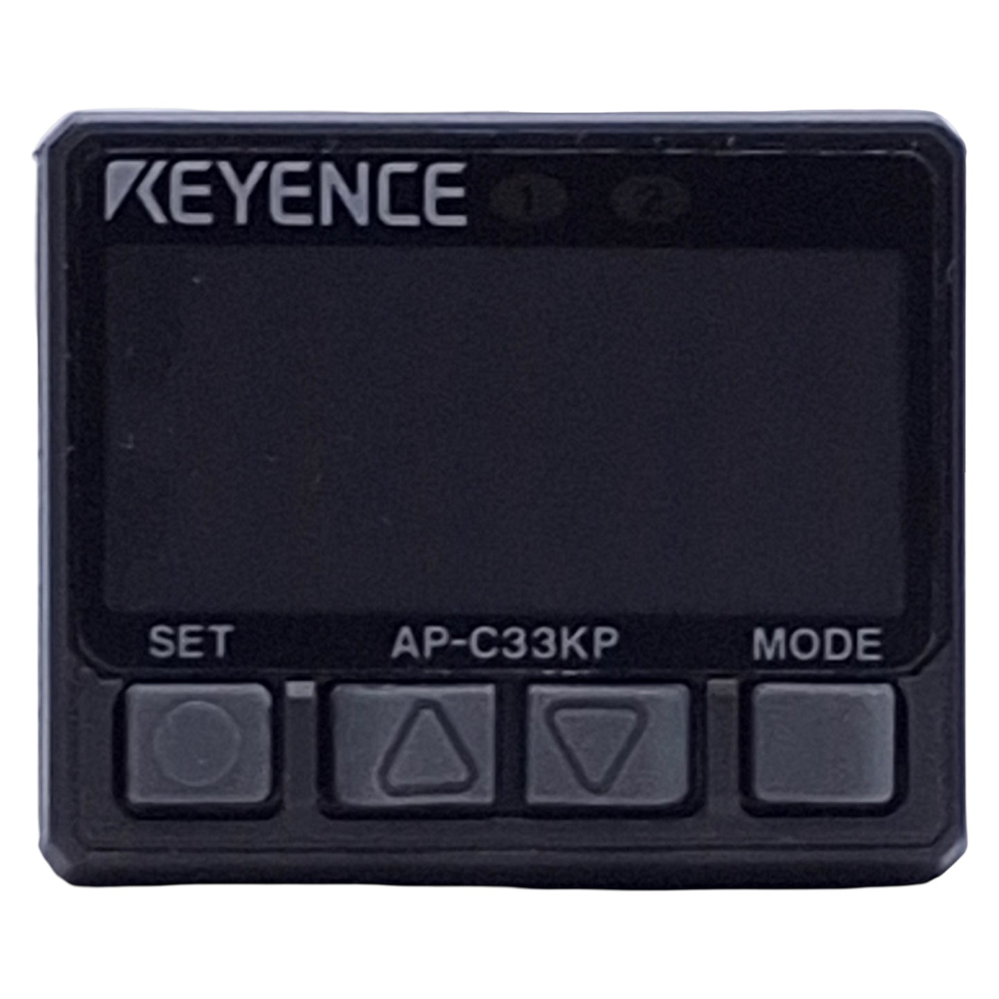 Used Keyence AP-C33KP Digital Pressure Sensor Switch 0-145psi, 12-24VDC, PNP 1/8" NPT