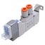 Used SMC SY3120-5LZ-N3-F1 Solenoid Valve 2-Position 5-Port , 0.15-0.7MPa, 24VDC Coil