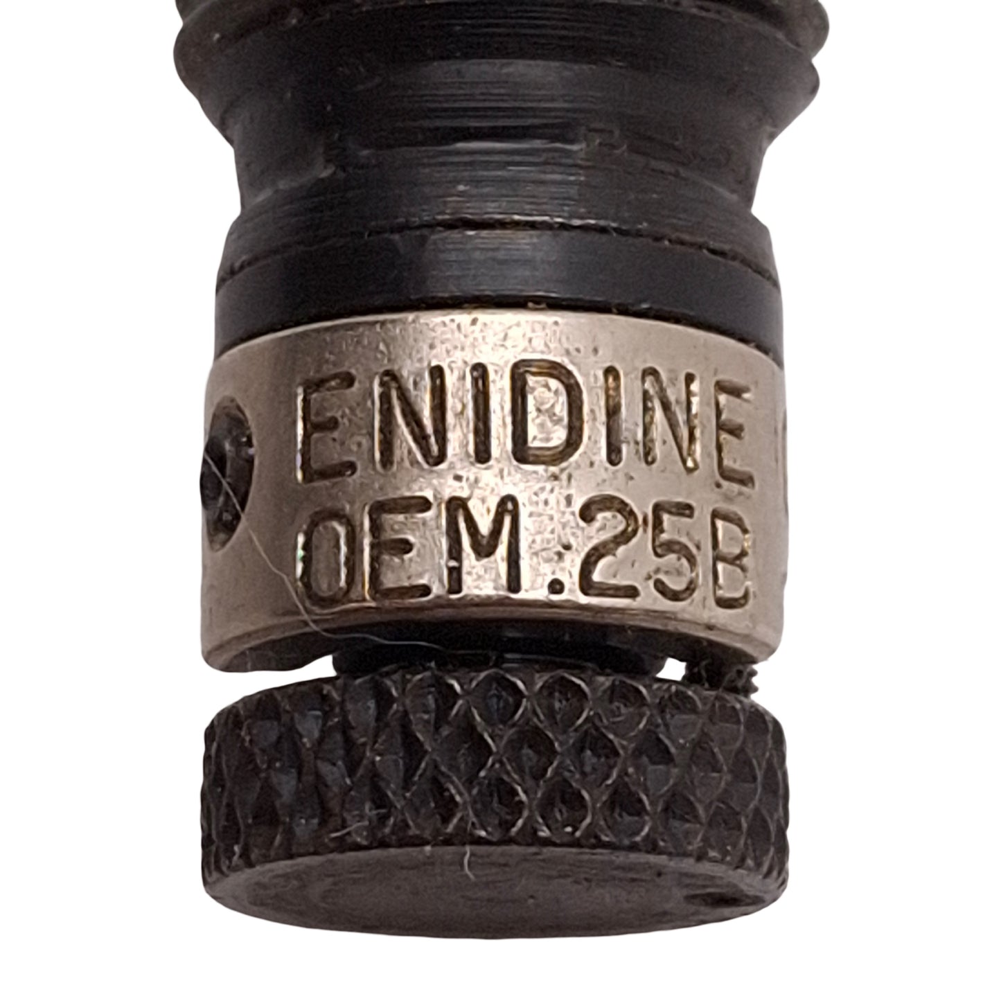 Used Enidine OEM.25B Shock Absorber, 0.38in Stroke, 12-130in/sec, 1/2in-20 Barrel