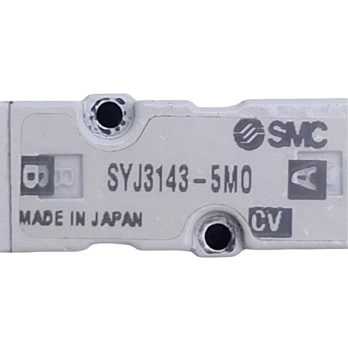Used SMC SYJ3143-5MO Solenoid Valve 2-Position 5-Port, 0.15-0.7MPa, 24VDC Coil
